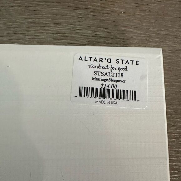 Funny Marriage Weirdo Altar’d State Wood Decor Sign - Picture 3 of 3